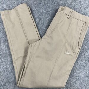 Nike Pants Mens 32x32 Khaki Standard Fit Straight Leg Chino Casual FZ5770-247